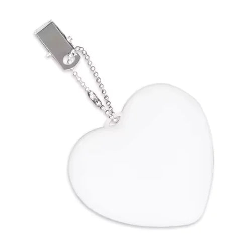 ✨ Glow Heart LED Keychain — Cute Bag Charm & Mini Night Light 💖